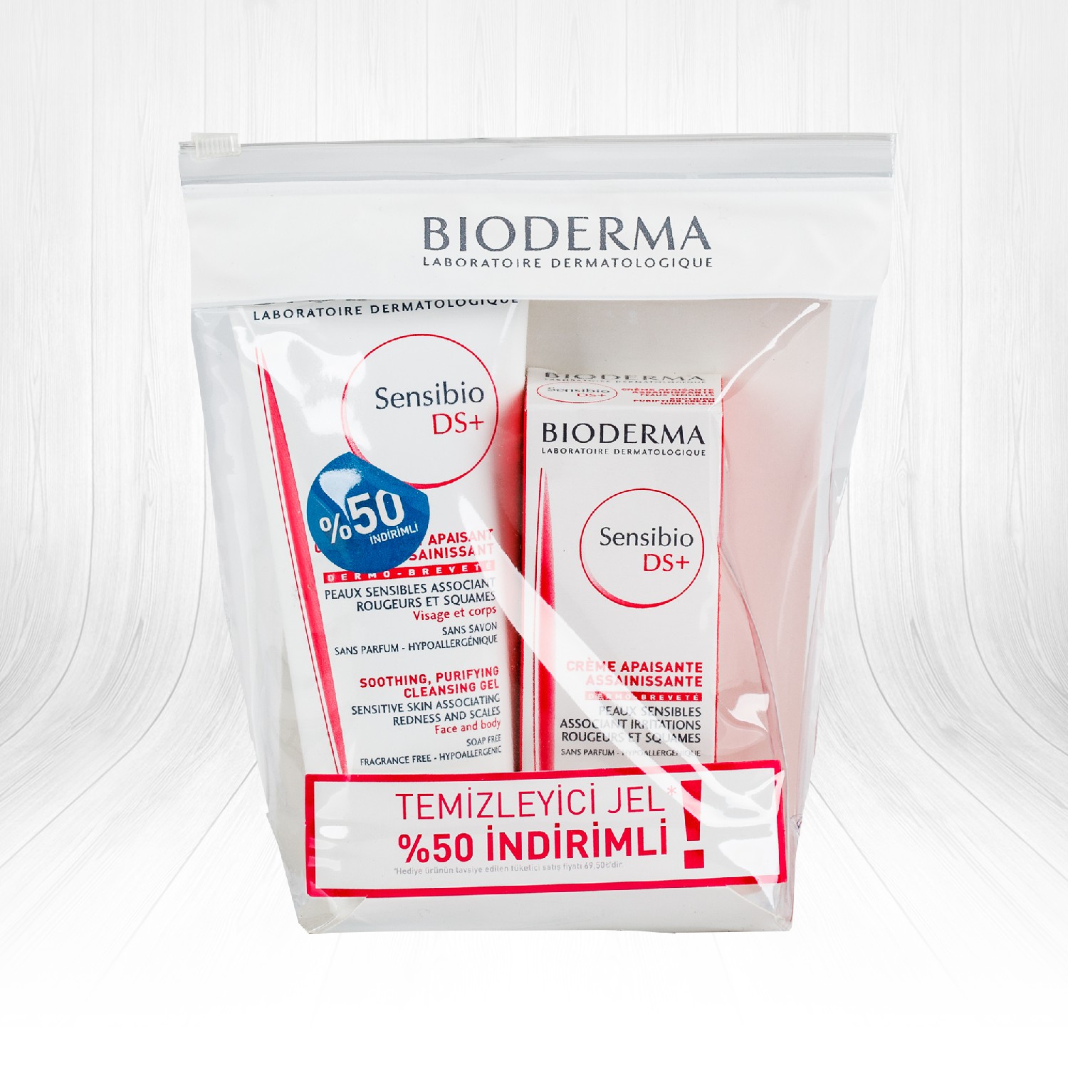 Bioderma Sensibio Ds+ Cream Sensibio Ds+ Foaming Gel İndirii